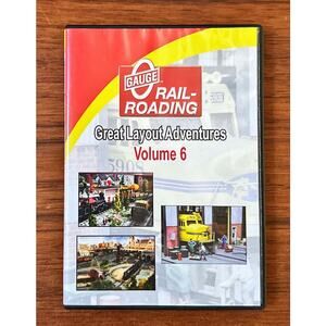 Great Layout Adventures Volume 6 DVD NEW O Gauge Joe Fiore Kresge Dischinger